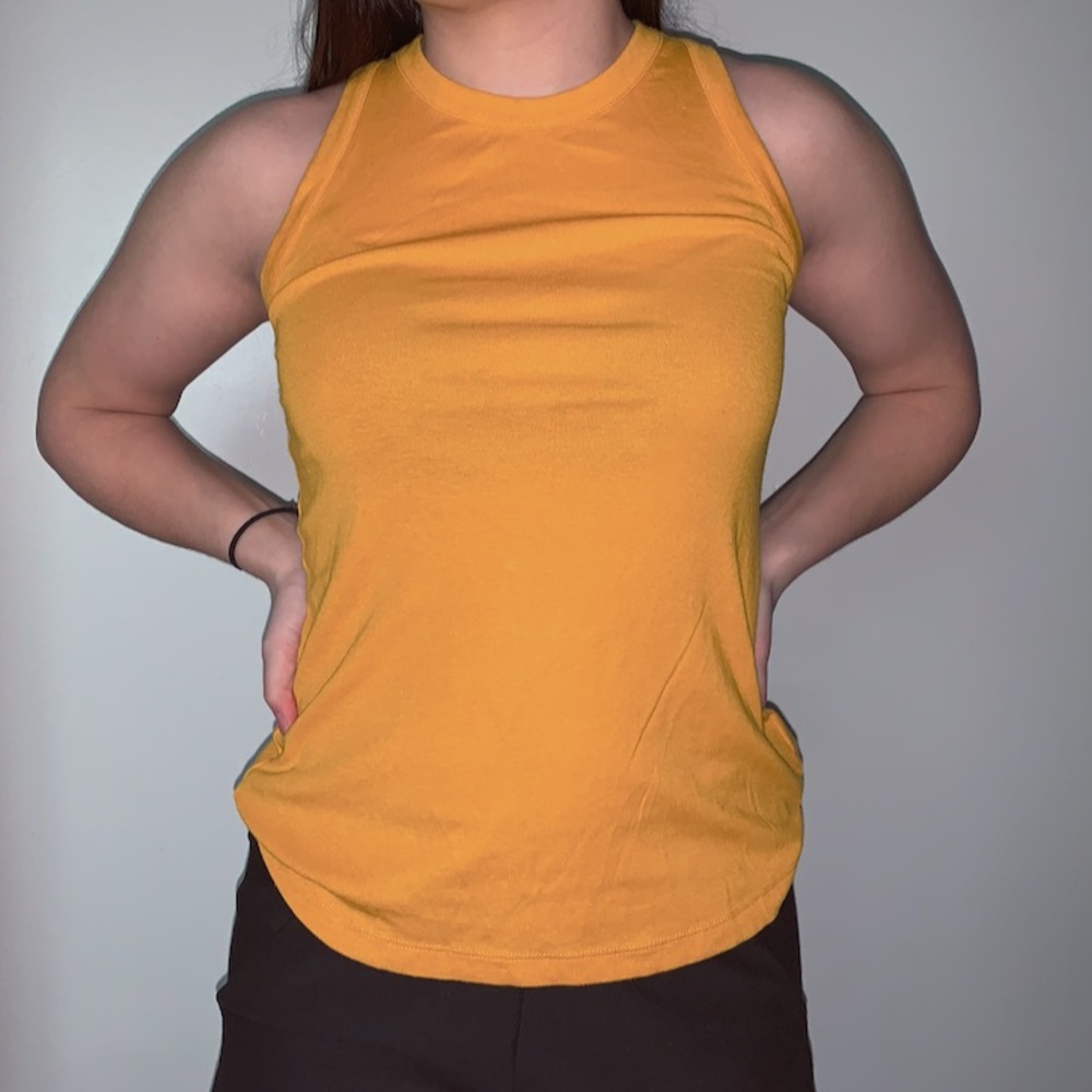 Old Navy Yellow Tank